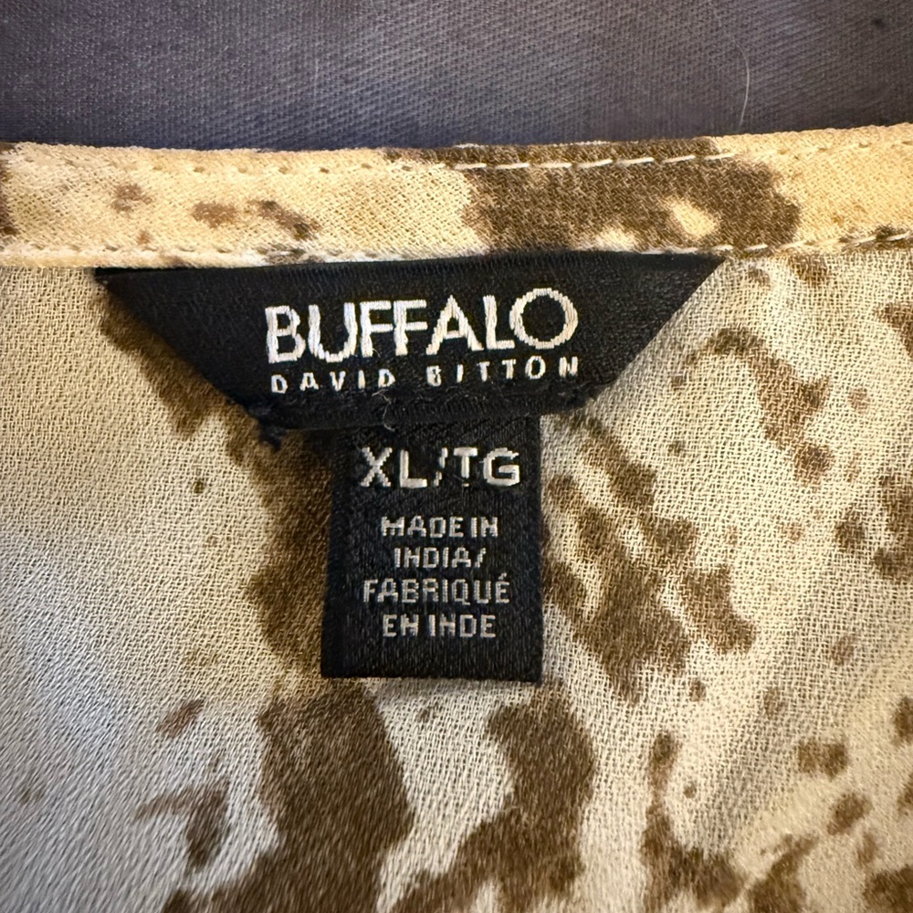 Buffalo David Bitton Patterned Blouse - image 4